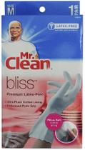 Luvas Mr. Clean Bliss Premium, sem látex, médias, 1 par x5