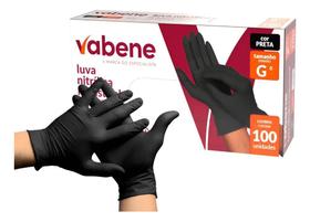 Luvas Nitrílicas Pretas 100Un Sem Pó - Proteção E - Preto P Luvas Nitrílicas Pretas 100Un Sem Pó - Proteção E - Preto P