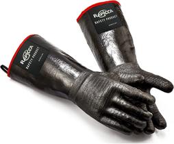Luvas para churrasco RAPICCA 700 F, resistentes ao calor, impermeáveis, 43 cm