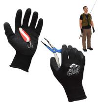 Luvas para Manuseio de Peixes BIG WORM FISHING Tamanho G-GG com Grip Texturizado Luvas para Manuseio de Peixes BIG WORM FISHING Tamanho G-GG com Grip Texturizado