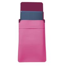 Luvas Pasta Case Capa Para Notebook Couro Rosa Pink - 13