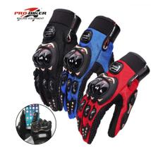 Luvas Pro Biker Para Motocicleta Esportes Geral E Para Tela Sensível ao Toque AK-172 Tamanho L - SHR