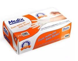 Luvas Proc. PP Látex C/ Pó - Medix Luvas Proc. PP Látex C/ Pó - Medix