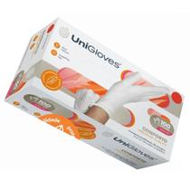 Luvas proced látex s pó confort unigloves 100un Luvas proced látex s pó confort unigloves 100un