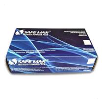 Luvas proced nitrilo s pó safemax azul 100un