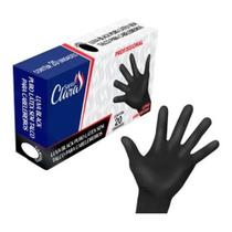 Luvas Profissionais Black 20 Unidades (10 PARES) Ambidestras Tamanho , M, G SANTA CLARA