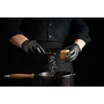 Luvas Profissionais Black 20 Unidades (10 PARES) Ambidestras Tamanho , P SANTA CLARA