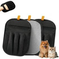 Luvas Removedoras de Pelos de Pets 2 Peças Eletrostáticas Reutilizáveis