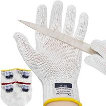 Luvas resistentes a cortes Dowellife Level 8 reforçadas G-Large Luvas resistentes a cortes Dowellife Level 8 reforçadas G-Large