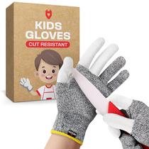 Luvas resistentes a cortes NoCry Kids 100% Food Grade Level 5 Luvas resistentes a cortes NoCry Kids 100% Food Grade Level 5