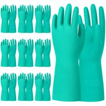 Luvas resistentes a produtos químicos Beieverluck Heavy Duty Nitrile Large