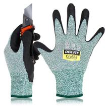Luvas resistentes ao corte DEX FIT Cru553 Green M (8) 3 pares Luvas resistentes ao corte DEX FIT Cru553 Green M (8) 3 pares
