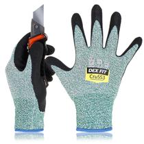 Luvas resistentes ao corte DEX FIT Cru553 Nível 5 verdes L (9) Luvas resistentes ao corte DEX FIT Cru553 Nível 5 verdes L (9)