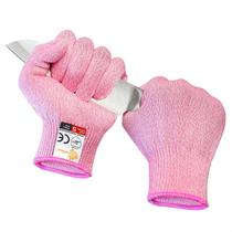 Luvas resistentes ao corte Evridwear Food Grade Level 5 Pink M Luvas resistentes ao corte Evridwear Food Grade Level 5 Pink M