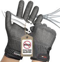 Luvas resistentes ao corte Schwer Ultimate Stainless Steel M