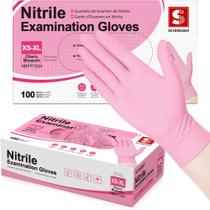 Luvas Schneider Nitrile Exam Cherry Blossom 4-mil Medium 100ct Luvas Schneider Nitrile Exam Cherry Blossom 4-mil Medium 100ct