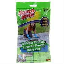 Luvas Scotch Brite Limpeza Pesada Grande - Hb004071500 - 3m Luvas Scotch Brite Grande 3m