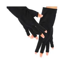 Luvas Sem Dedos Com Proteção UV Para Manicures, Luvas Profissionais De Gel Para Arte De Unhas Em Luvas Sem Dedos Com Proteção UV Para Manicures, Luvas Profissionais De Gel Para Arte De Unhas Em