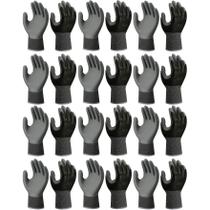 Luvas SHOWA Atlas 370BLK Nitrile Tough Medium (pacote com 12) Luvas SHOWA Atlas 370BLK Nitrile Tough Medium (pacote com 12)