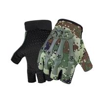 Luvas Táticas Antiderrapantes Sem Dedos Para Motociclismo, Ciclismo, Escalada, Caminhada, Caça E