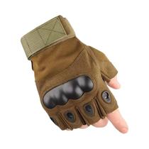 Luvas Táticas De Dedos Cortados Para Homens E Mulheres, Militares, Para Combate, Tiro, Caça E