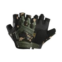 Luvas Táticas Masculinas De Dedo Curto Para Proteção Em Montanhismo, Ciclismo E Motociclismo -