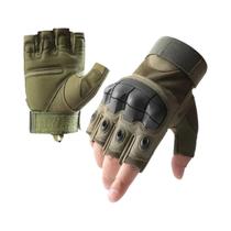 Luvas Táticas Masculinas De Verão Com Dedos Cortados, Palma Reforçada, Duráveis, Antiderrapantes Luvas Táticas Masculinas De Verão Com Dedos Cortados, Palma Reforçada, Duráveis, Antiderrapantes