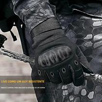 Luvas Táticas Unissex Antiderrapantes De Dedo Inteiro Para Dirigir, Andar De Moto, Caçar, Escalar