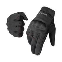 Luvas Térmicas À Prova De Vento Para Motocicleta Com Tela Sensível Ao Toque Antiderrapante Para