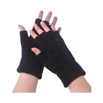 Luvas Térmicas De Inverno Sem Dedos, Elásticas, Compatíveis Com Touchscreen, Tricotadas, Para