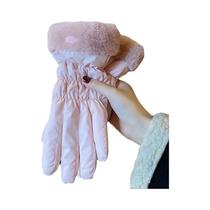 Luvas Térmicas Femininas De Inverno Impermeáveis Com Tela Sensível Ao Toque, Luvas De Esqui Em