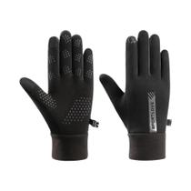 Luvas Térmicas Impermeáveis Para Ciclismo Femininas, Resistentes Ao Frio E Ao Vento, Para Corrida Ao