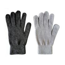 Luvas unissex cinza escuro/cinza medio - basic+ Luvas unissex cinza escuro/cinza medio - basic+