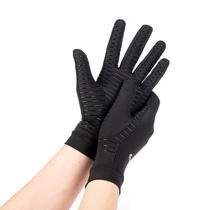 Luvas Unissex De Compressão De Cobre Para Artrite, Preto, Antiderrapante, Suporte Para Pulso, Alívio