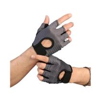 Luvas Unissex De Seda Gelada Respiráveis Com Dedos Cortados E Almofada Antiderrapante Para Academia,