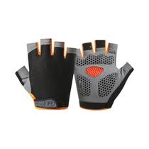 Luvas Unissex Respiráveis Antiderrapantes De Meio Dedo Para Esportes Ao Ar Livre, Fitness, Pesca De