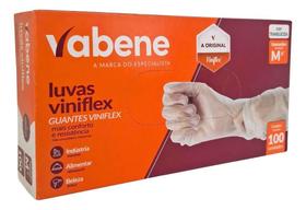 Luvas Viniflex Vabene M (100 Un) Toque Seda - Proteção E Sen Luvas Viniflex Vabene M (100 Un) Toque Seda - Proteção E Sen