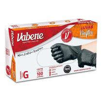 Luvas Viniflex Vabene Tam:g C/100 Uni Preta Ref.:1536