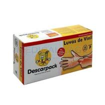 Luvas Vinil Descarpack S/talco tamnho P /100 unidades - Descarpack descartaveis do brasil ltda