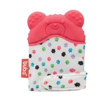 Luvinha Bebê Com Mordedor De Silicone Ursinho Buba Luvinha Bebê Com Mordedor De Silicone Ursinho Buba