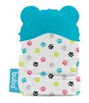Luvinha Mordedor Bebê Silicone Urso Azul Buba - Buba Toys