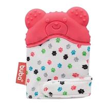 Luvinha Mordedor de Silicone Urso Rosa Meninas Azul Meninos Buba 10719