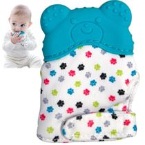 Luvinha Mordedor Para Bebe Buba Ursinho De Silicone Urso
