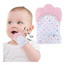 Luvinha Para Bebê Mordedor De Silicone Rosa Buba 08966 Luvinha Para Bebê Mordedor De Silicone Rosa Buba 08966