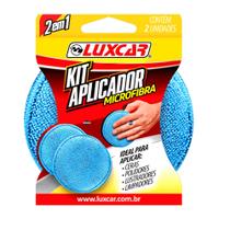 Luxcar, Kit 2 Em 1 Aplicador De Microfibra Para Polimento
