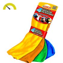 LuxCar, Panos em Microfibra Conjunto com 4 - 35x35 cm