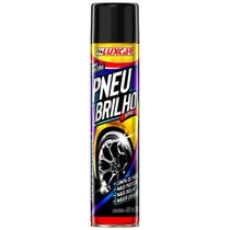 Luxcar Pneu Brilho 400ml Deixa os Pneus Limpos, Pretos e com Brilho por Muito Mais Tempo Luxcar Pneu Brilho 400ml Deixa os Pneus Limpos, Pretos e com Brilho por Muito Mais Tempo