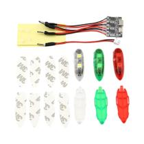 Luz Aérea LED À Prova d'Água CRAZY LIGHT V3 Para Voo Noturno De Aeronaves RC FPV Máquina De Asa Fixa Luz Aérea LED À Prova d'Água CRAZY LIGHT V3 Para Voo Noturno De Aeronaves RC FPV Máquina De Asa Fixa