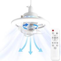 Luz Ajustável e Ventilador 50W com Rotação 360: Versátil!