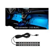 Luz Ambiente Neon LED para Carro - 18 Luzes USB com 5V - Iluminação Decorativa para Pés